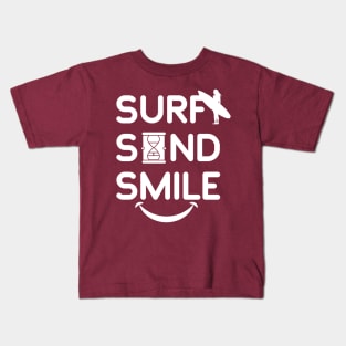 Surf Life Surf Sand Smile Kids T-Shirt